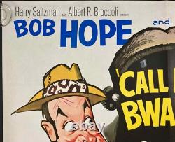 Call Me Bwana Original Quad Movie Cinema Poster Bob Hope Anita Ekberg 1963