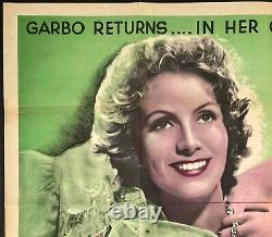 Camille Original Quad Movie Poster Greta Garbo Robert Taylor Cukor MGM Rerelease