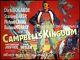 Campbell's Kingdom Original Quad Movie Poster Stanley Baker Dirk Bogarde 1957