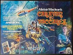 Caravan to Vaccares ORIGINAL Quad Movie Poster Alistair MacLean 1974