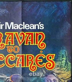 Caravan to Vaccares ORIGINAL Quad Movie Poster Alistair MacLean 1974