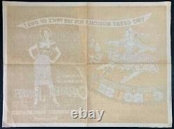 Carousel Carmen Jones ORIGINAL Quad Movie Film Cinema Poster Rogers Hammerstein