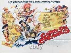 Carry On Columbus (1992), Original UK Quad Movie Poster