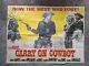 Carry On Cowboy Original Uk Quad Poster 1971 Re-release Sid James Kenneth