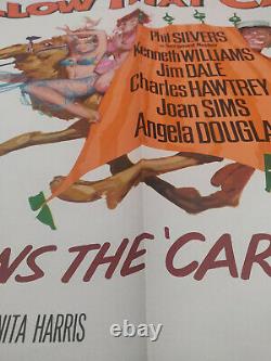 Carry On Follow That Camel 1967 Original UK Quad Cinema Film Poster