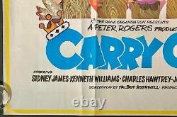 Carry On Henry Original Quad Movie Cinema Poster Sidney James Kenneth Williams