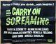 Carry On Screaming R1970's Rare Original Uk Quad Movie Poster