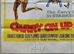 Carry on Up the Jungle 1970 Original Quad Cinema Film Movie Poster