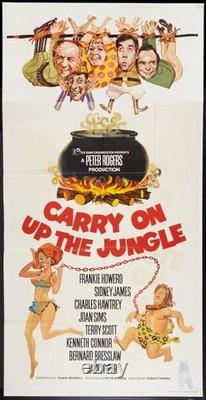 Carry on up the Jungle Original 1970 HUGE 80 X 40 CANVASED Poster -ULTRA RARE
