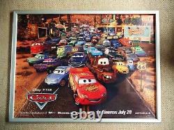 Cars Movie Film Poster 2006 Advance Teaser Uk Original Quad Poster Virtuallymint