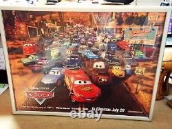Cars Movie Film Poster 2006 Advance Teaser Uk Original Quad Poster Virtuallymint