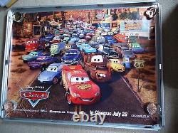Cars Movie Film Poster 2006 Advance Teaser Uk Original Quad Poster Virtuallymint