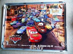 Cars Movie Film Poster 2006 Advance Teaser Uk Original Quad Poster Virtuallymint