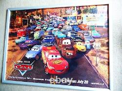 Cars Movie Film Poster 2006 Advance Teaser Uk Original Quad Poster Virtuallymint