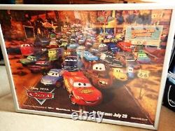 Cars Movie Film Poster 2006 Advance Teaser Uk Original Quad Poster Virtuallymint