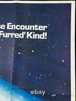 Cat From Outer Space ORIGINAL Quad Movie Cinema Poster Walt Disney 1978