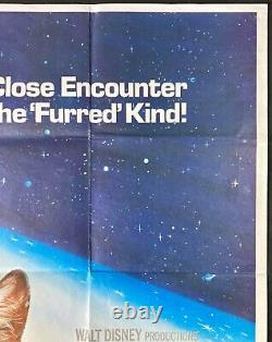 Cat from Outer Space Original Quad Movie Cinema Poster Roddy McDowall Disney