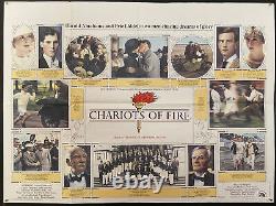 Chariots Of Fire (1981) Vintage original UK quad movie poster