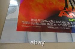 Charlie's Angels Original 2000 Metallic Roll Quad Movie Poster. Mint 40 x 30