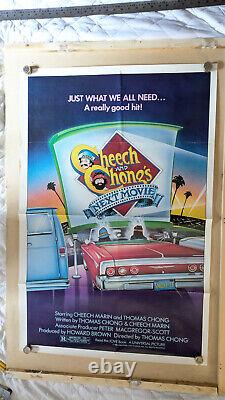 Cheech and Chong'Next movie'' Quad poster.''Original'' and very' RARE