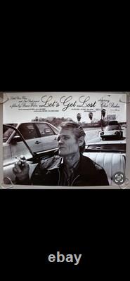 Chet Baker Let's Get Lost Original Film Poster Quad Size extremely Rare Vintage