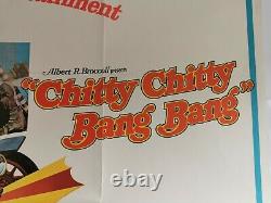 Chitty Chitty Bang Bang Original UK Quad Movie Poster 1968 Dick van Dyke