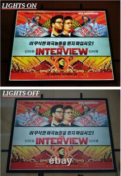 Cinema Lightbox for Original DS Film Posters & Wi-Fi Remote Control Functions