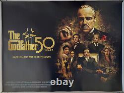 Cinema Poster GODFATHER, THE 1972 (50th Anniversary Quad) Marlon Brando