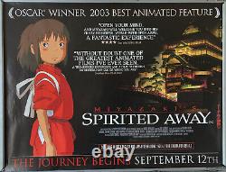 Cinema Poster SPIRITED AWAY 2003 (Quad) aka Sen to Chihiro no kamikakushi
