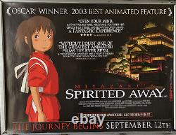 Cinema Poster SPIRITED AWAY 2003 (Quad) aka Sen to Chihiro no kamikakushi