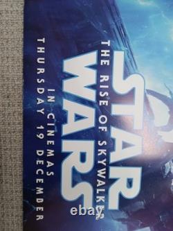 Cinema Poster STAR WARS THE RISE OF SKYWALKER 2019 (Second Advance Quad)