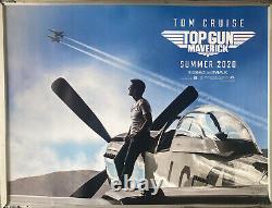Cinema Poster TOP GUN MAVERICK 2022 (Summer 2020 Advance Quad) Incorrect Date