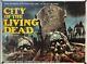 City Of The Living Dead Original Uk British Quad Film Poster 1980 Rare Fulci