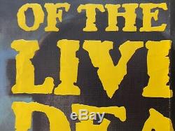 City Of The Living Dead Original UK British Quad Film Poster 1980 RARE Fulci