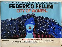 City Of Women Original UK British Quad Film Poster (1981) Rolled Fellini 30x40