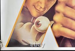 Clockwork Orange ORIGINAL Quad Film Poster Malcolm McDowell Stanley Kubrick RR