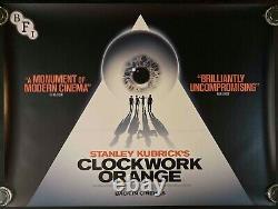 Clockwork Orange Original Quad Movie Film Cinema Poster BFI RR Kubrick