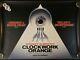 Clockwork Orange Original Quad Movie Film Cinema Poster Bfi Rr Kubrick