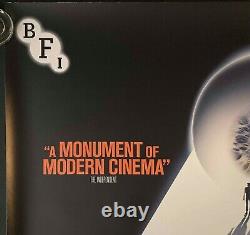Clockwork Orange Original Quad Movie Film Cinema Poster BFI RR Kubrick