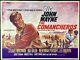 Comancheros Original Quad Movie Film Cinema Poster John Wayne Tom Chantrell 1961