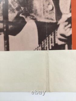 Concert for Bangladesh 1972 Original UK Quad Movie Poster 40x30 inches