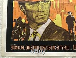 Coogan's Bluff Original Movie Quad Poster 1968 Clint Eastwood Lee J Cobb