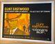 Coogan's Bluff Original Uk Film Poster Linen Backed Quad 1968 Clint Eastwood