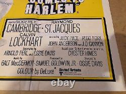 Cotton comes to Harlem -Original British Quad Cinema Movie Poster, Blaxploitation