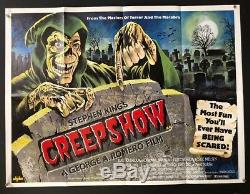 Creepshow Movie Poster Quad 1982 Stephen King George Romero Hollywood Posters