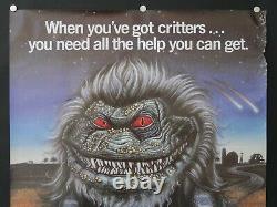 Critters ROLLED uk video shop film poster