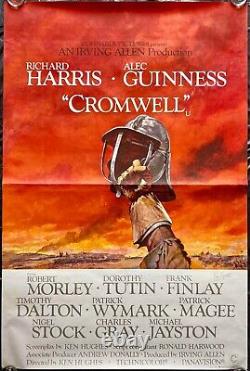 Cromwell Original UK Double Quad Movie Film Cinema Poster SIGNED Brian Bysouth