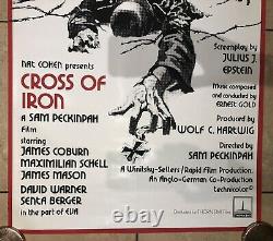 Cross Of Iron Original UK Movie Quad (1977)