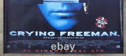 Crying Freeman 1996 Original UK Quad Movie Poster Double Sided Rare