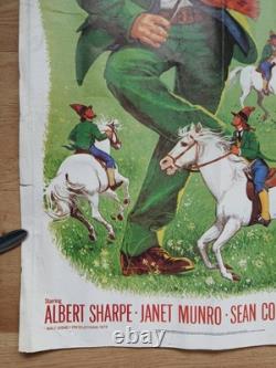 DARBY O'GILL AND THE LITTLE PEOPLE (1959, RR1978) original UK quad poster -DISNEY
